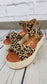 Leopard Suede Sandals