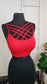 High Front Strappy Bralette