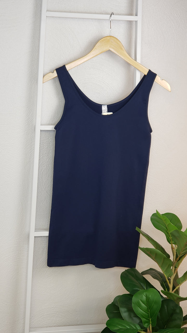 Wide Strap Layering Tank