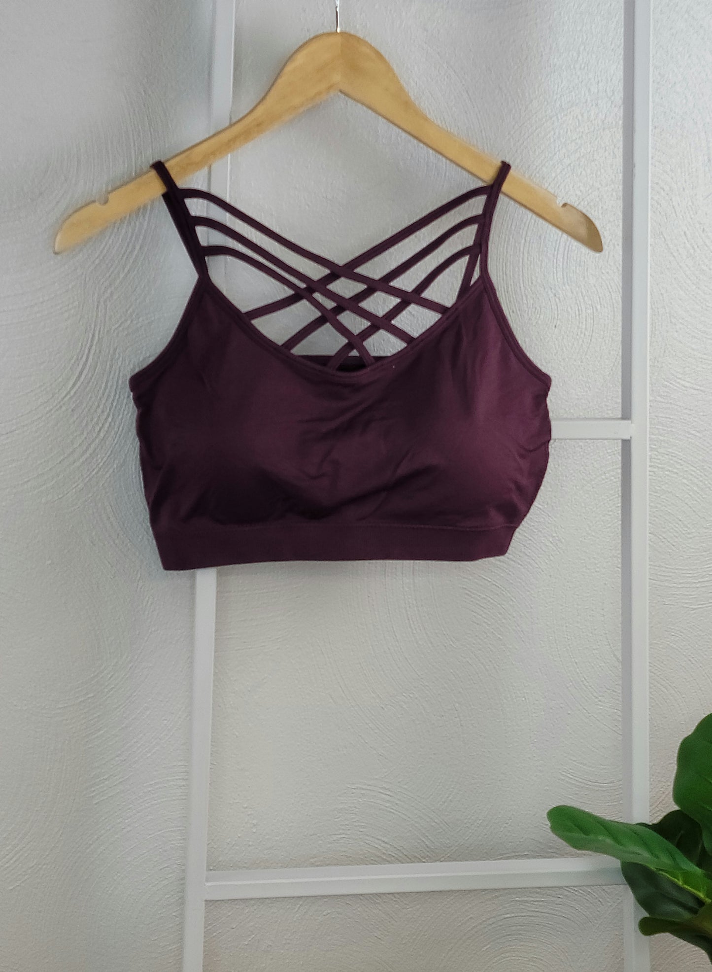 High Front Strappy Bralette