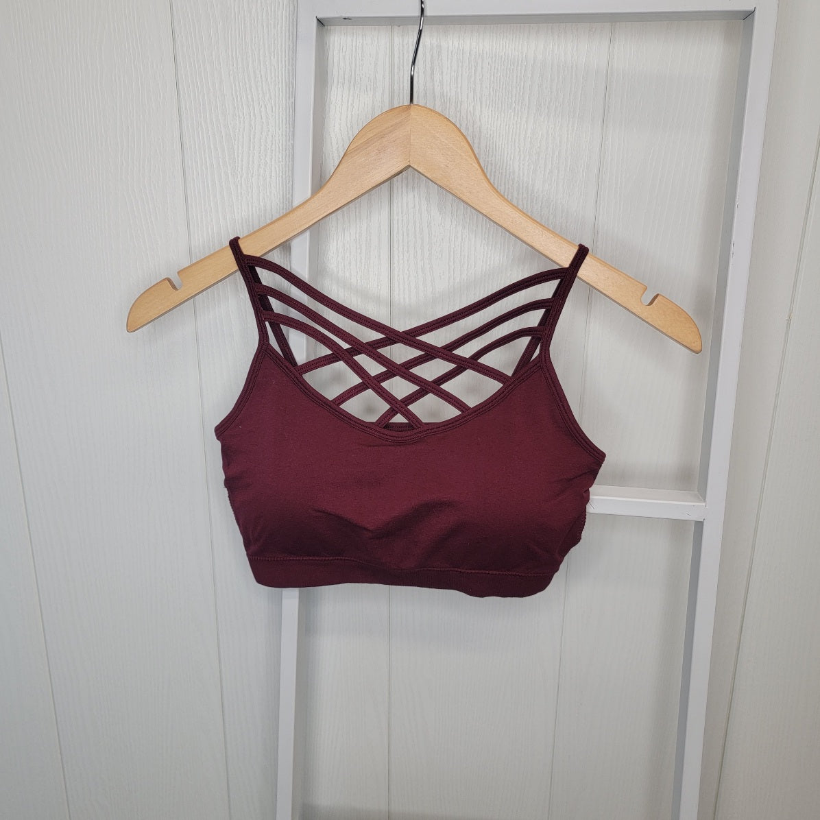 High Front Strappy Bralette