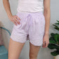 Elise Lavender Shorts