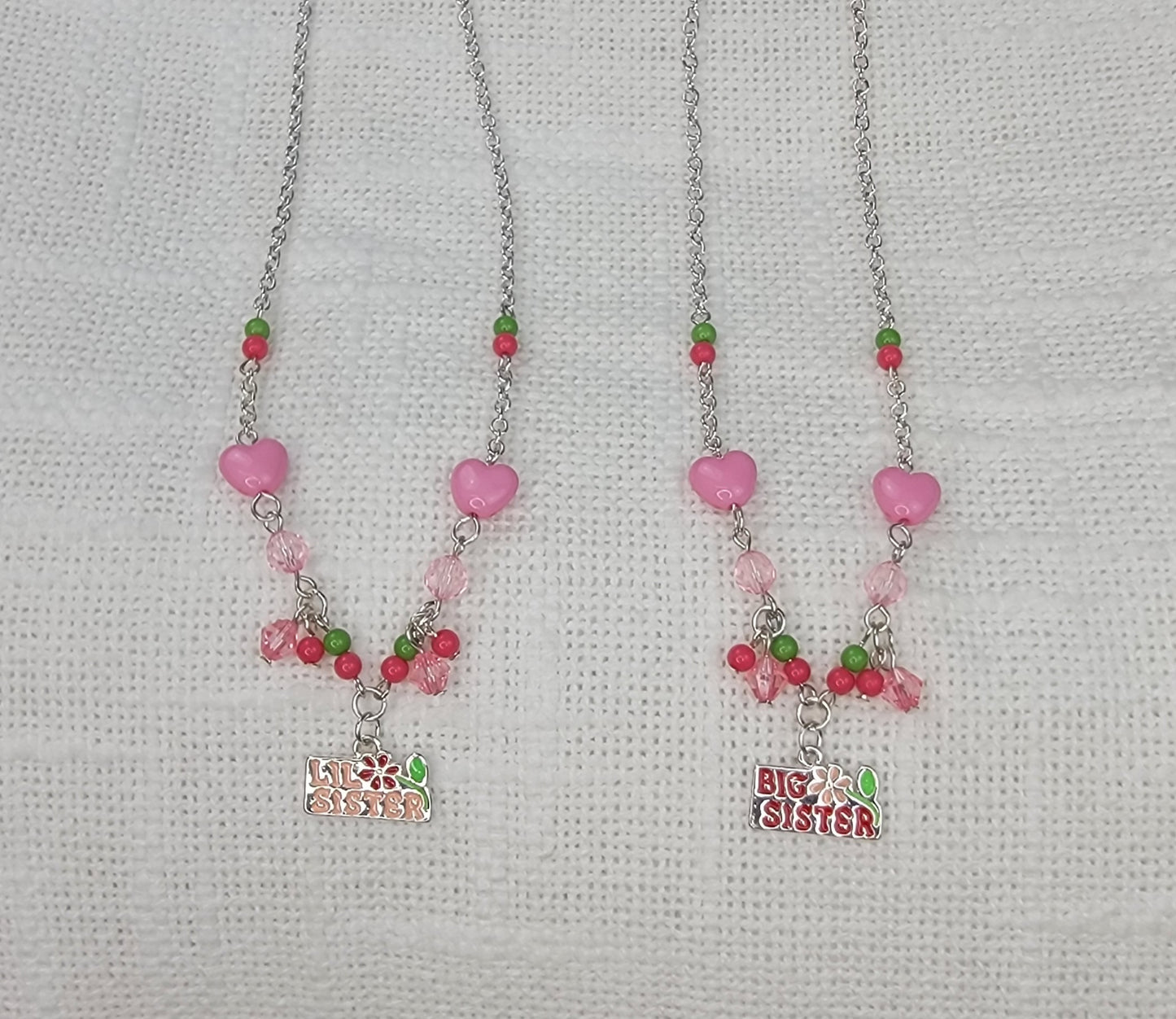 Girls Charm Jewelry: Big Sister/Little Sister Sets
