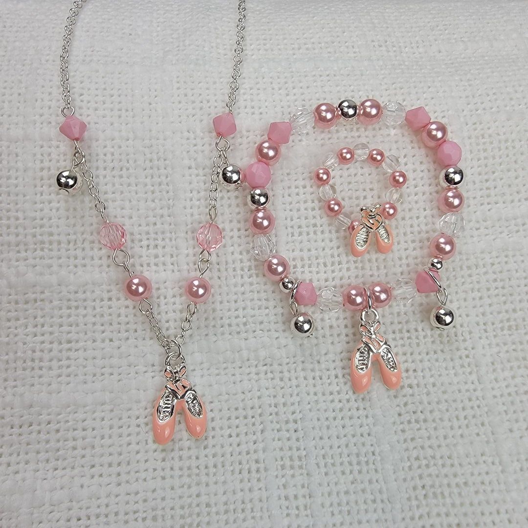 Girls Charm Jewelry: 3 pc Sets