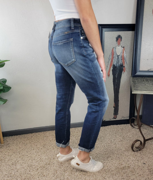 Zandie Slim Boyfriend Jeans
