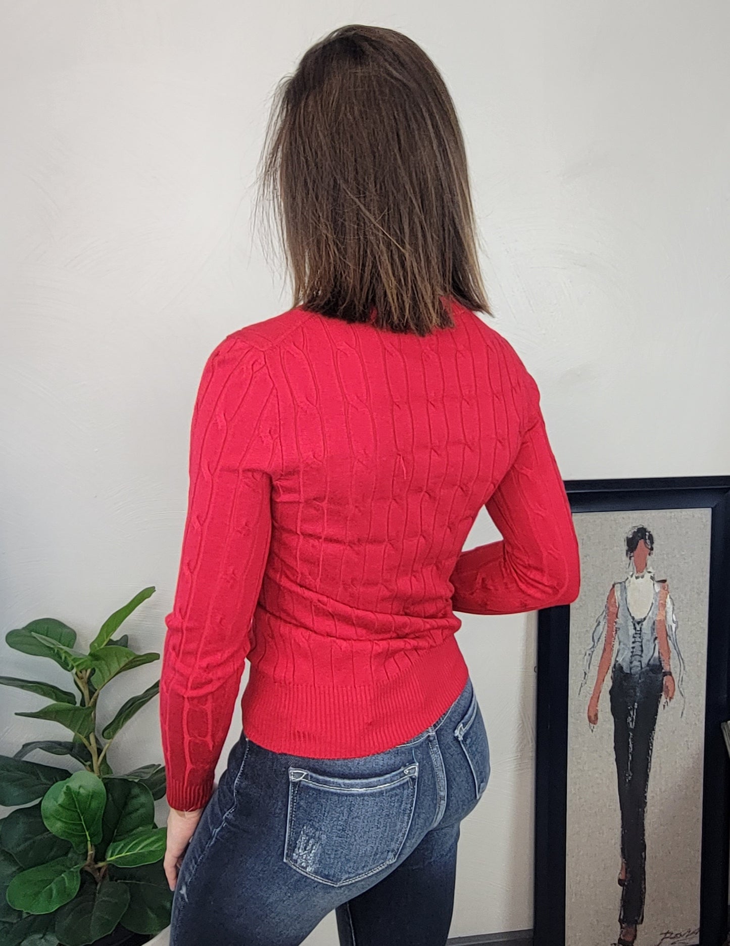 Miela Cable Knit Sweater