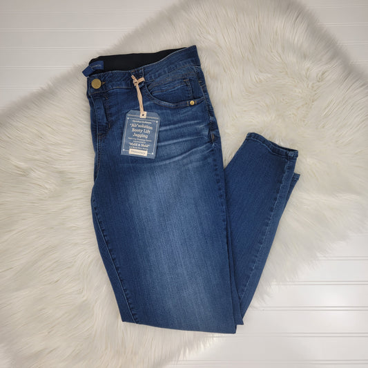 "Ab"solution Skinny in Medium Wash - Ext. Sizes