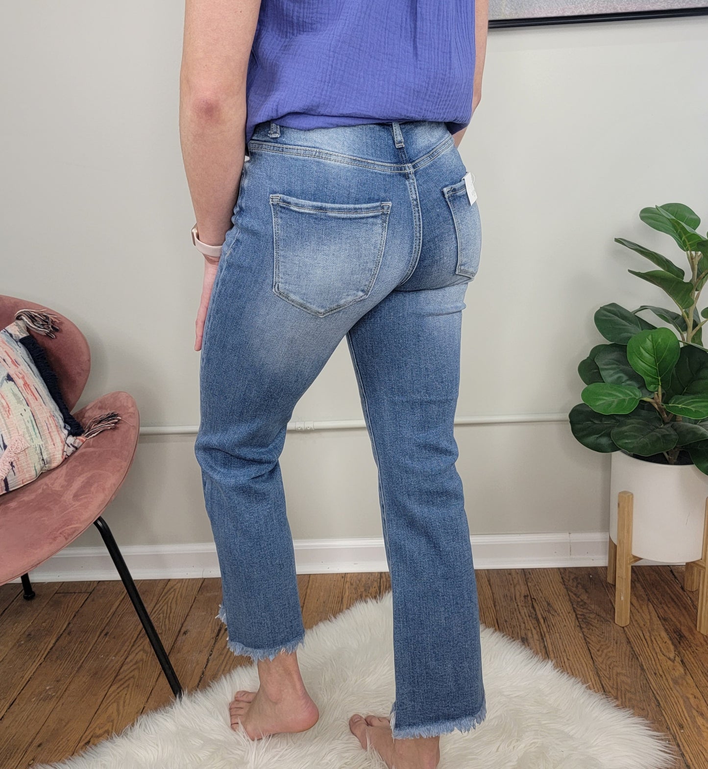 Annabelle Crop Flare Jeans