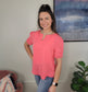 Jamee Coral Blouse