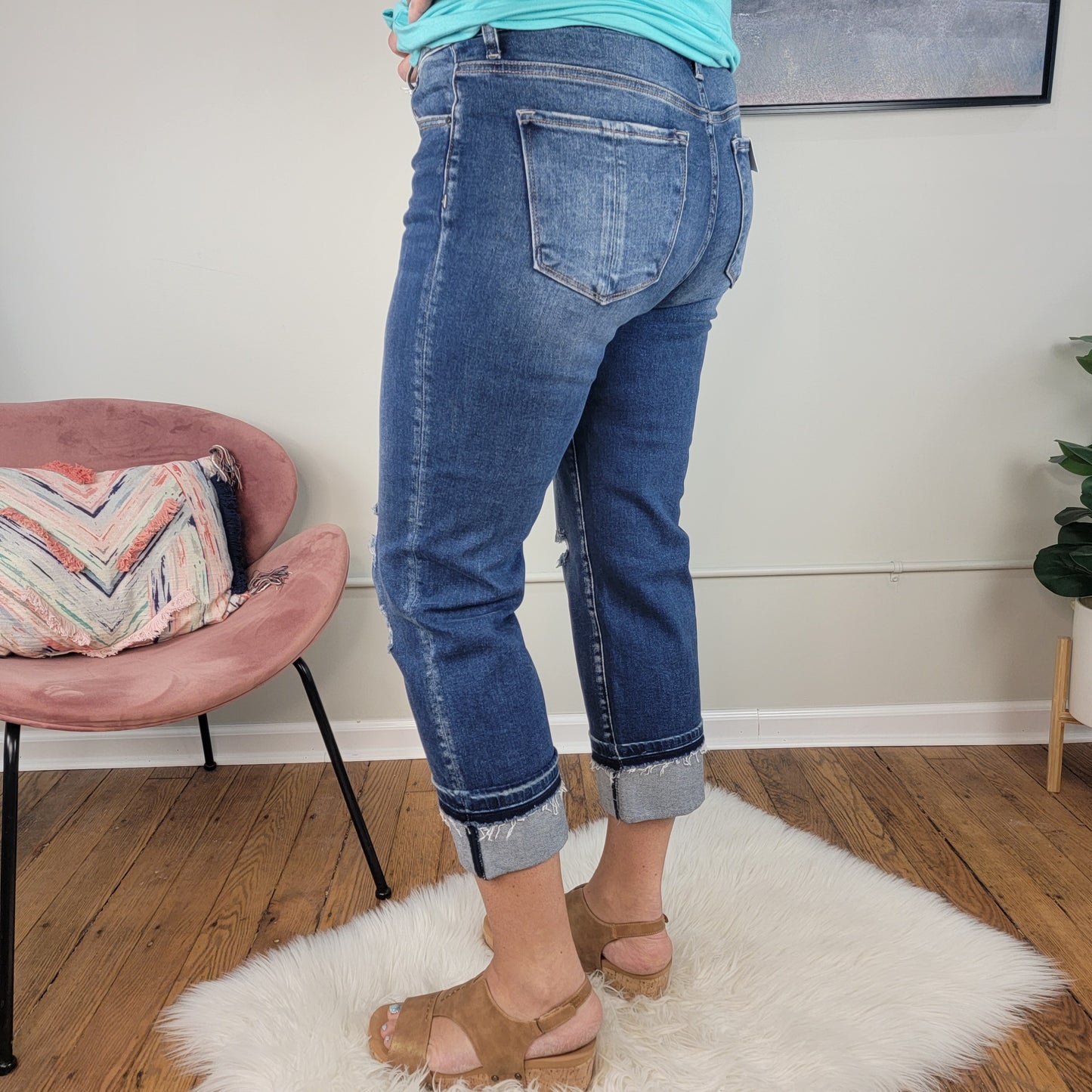 Alice Crop Straight Jeans